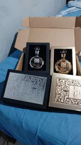 PROMOÇÃO COMPRE 1 LEVE 3 Frascos 150ml + BRINDE - Kit Sabah Al Ward + Lattafa Fakhar Rose e Royal Amber 150ml cada + Brinde Kit Aylla 4 Unidades photo review